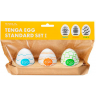 Набор мастурбаторов TENGA EGG STANDARD SET 1 3 шт EGG-RP01